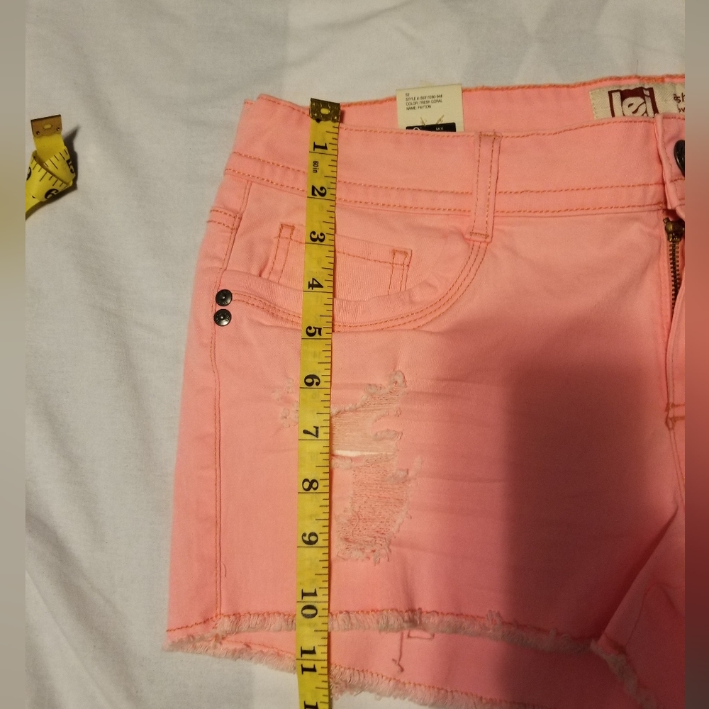 Nwt Le Ashley Lowrise Short Women's Size 13 Color Light Orange — image 4 of 8